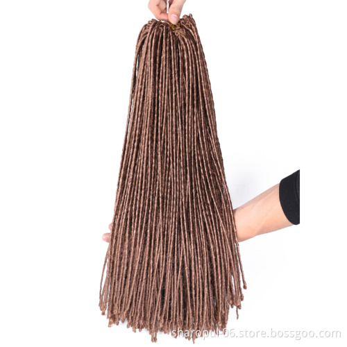micro locs synthetic hair extension dread locs crochet hair